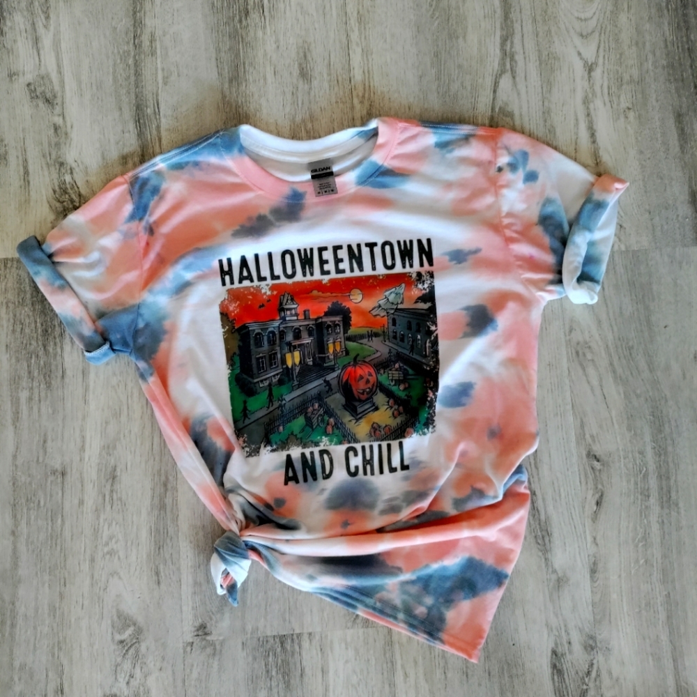 Halloweentown and chill shirt